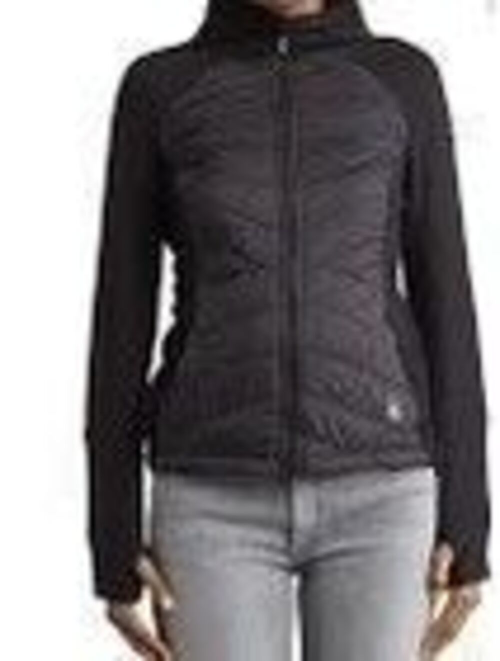 Spyder Women Quilted Sweater Jacket in Black S ($149)